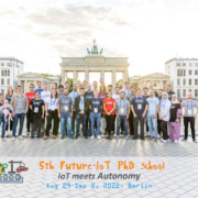 group photo summer school future iot 2022